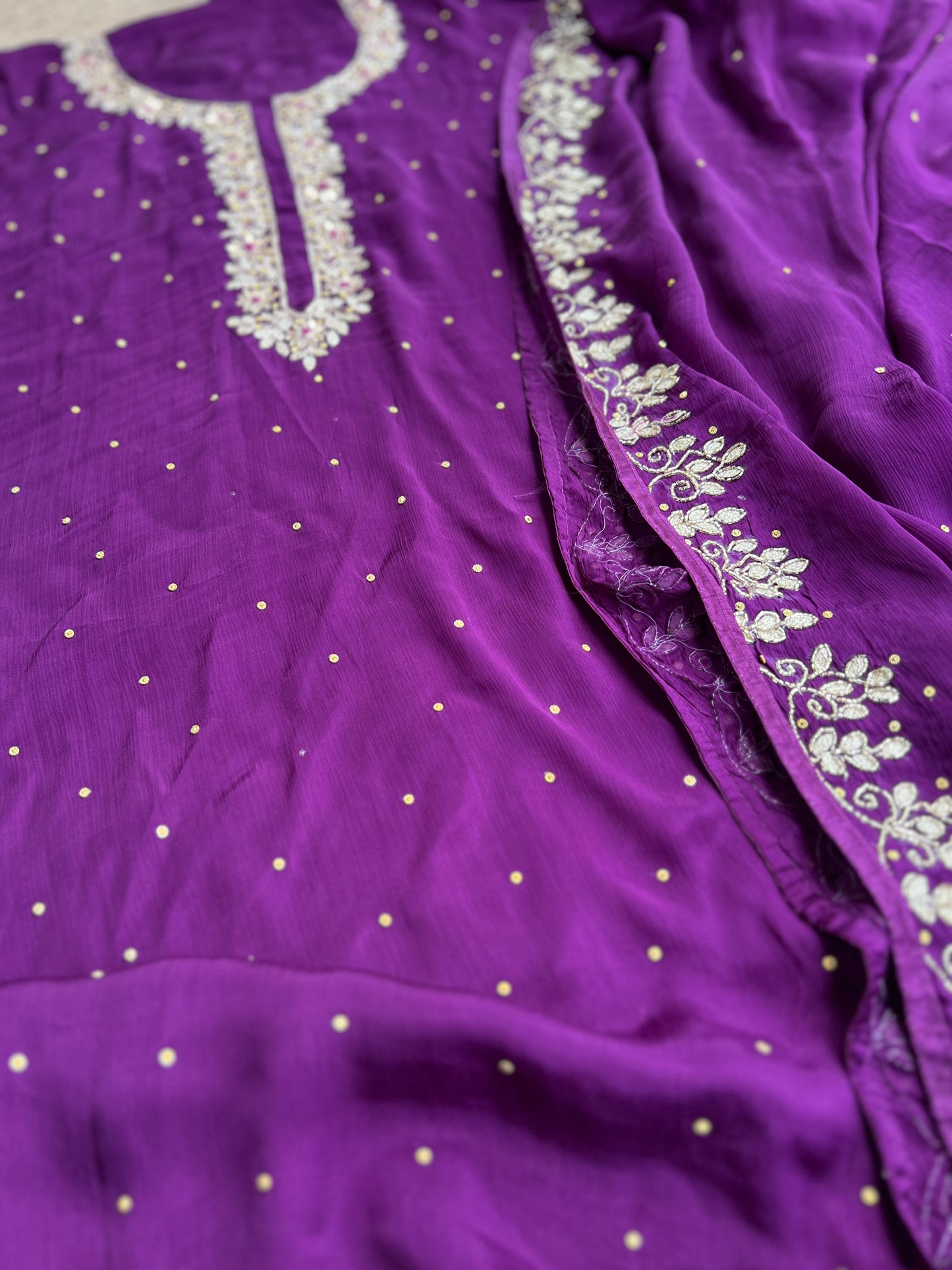 Royal Purple Grace – Chinnon Handcrafted Elegance d