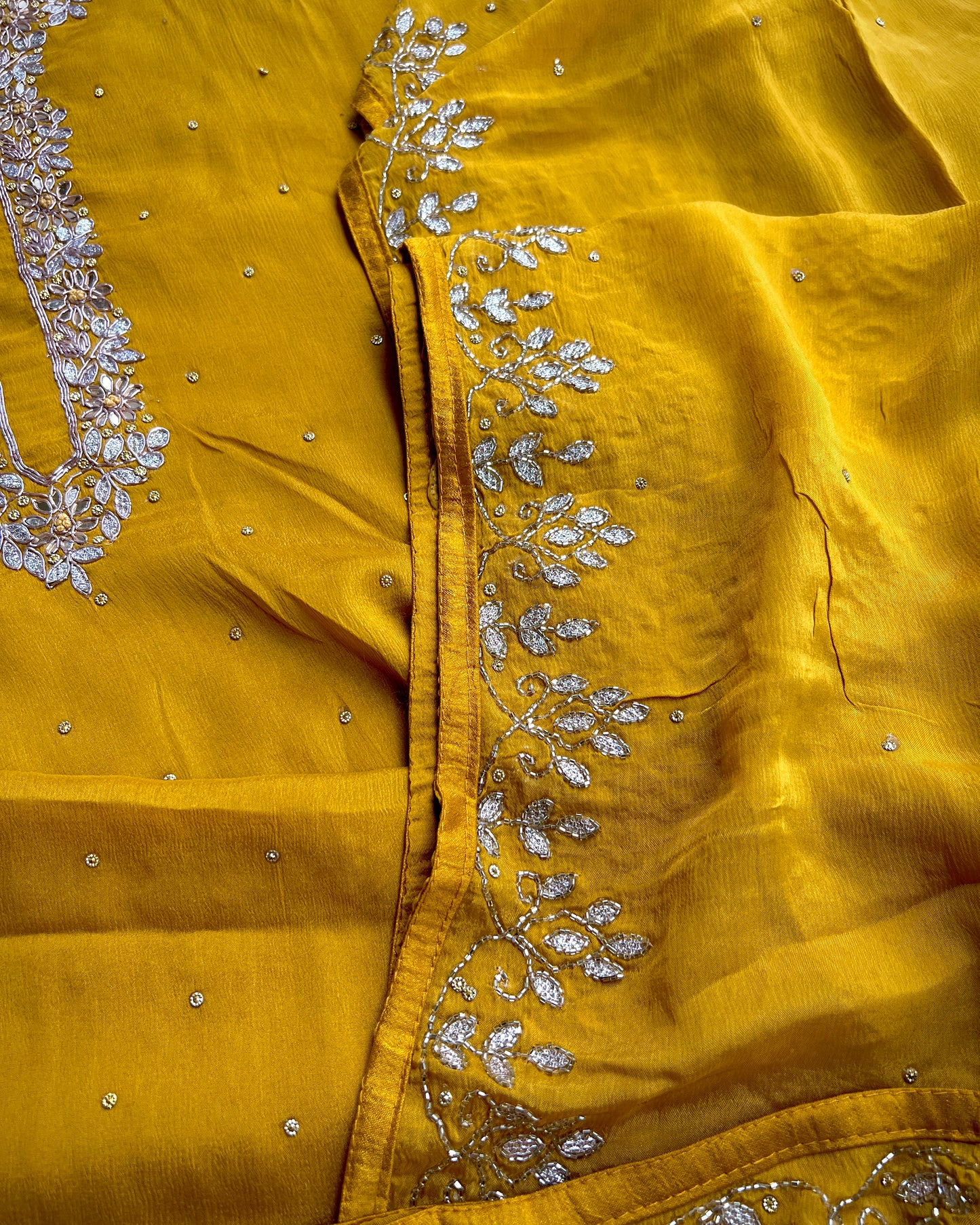 π Mustard Majesty β Chinnon Handcrafted Ensemble