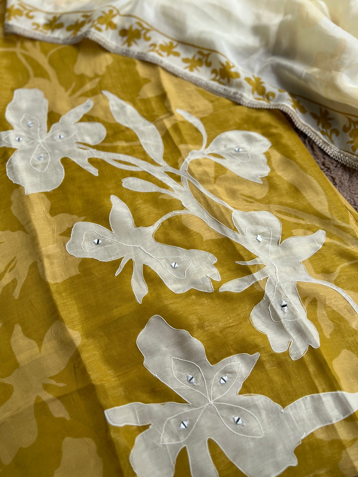 ✨Sunshine Bloom Shimmer Maslin Suit✨