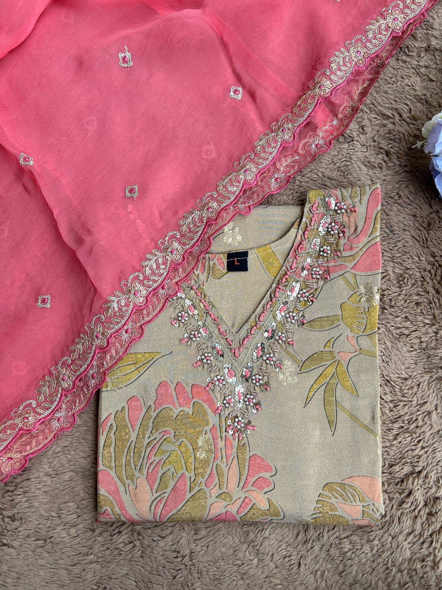 Golden Hour Glam – Shimmer Silk Ready-to-Wear