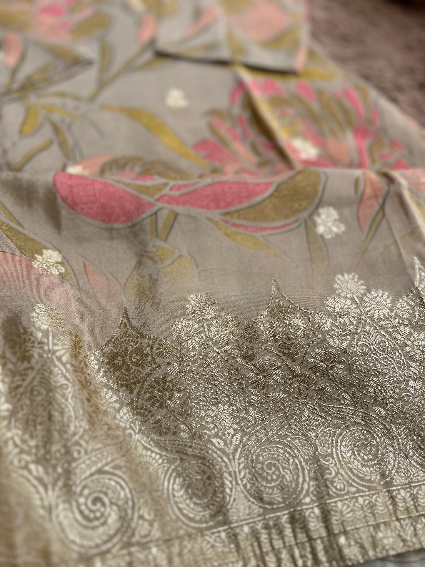 Golden Hour Glam – Shimmer Silk Ready-to-Wear