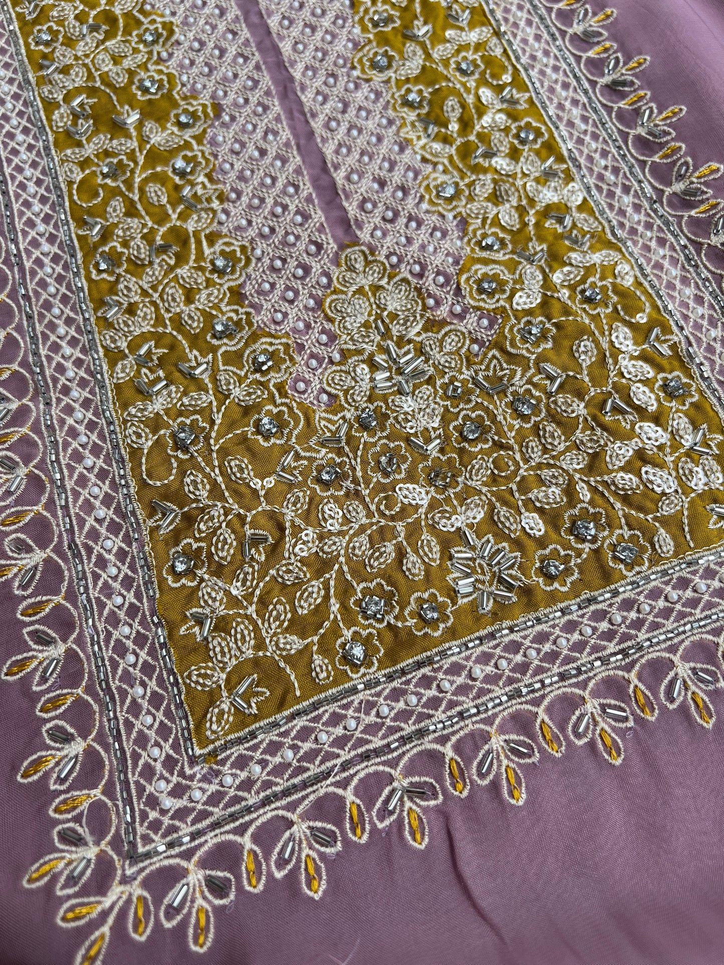 Lavender Luxury with Golden Touch