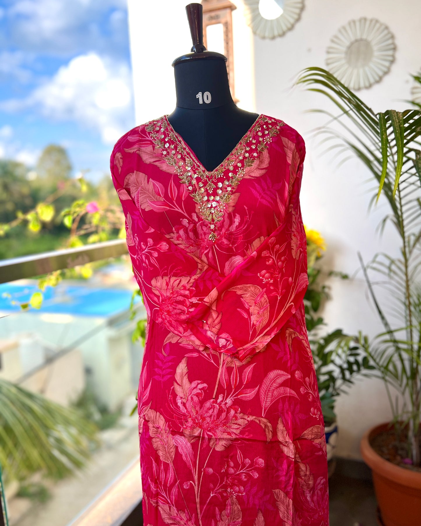 Raani Floral Chinnon Ready-to-Wear