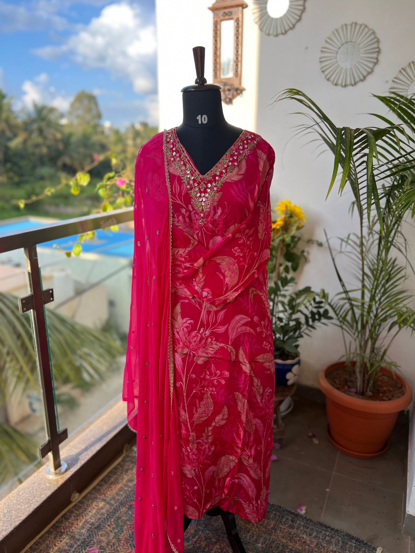 Raani Floral Chinnon Ready-to-Wear