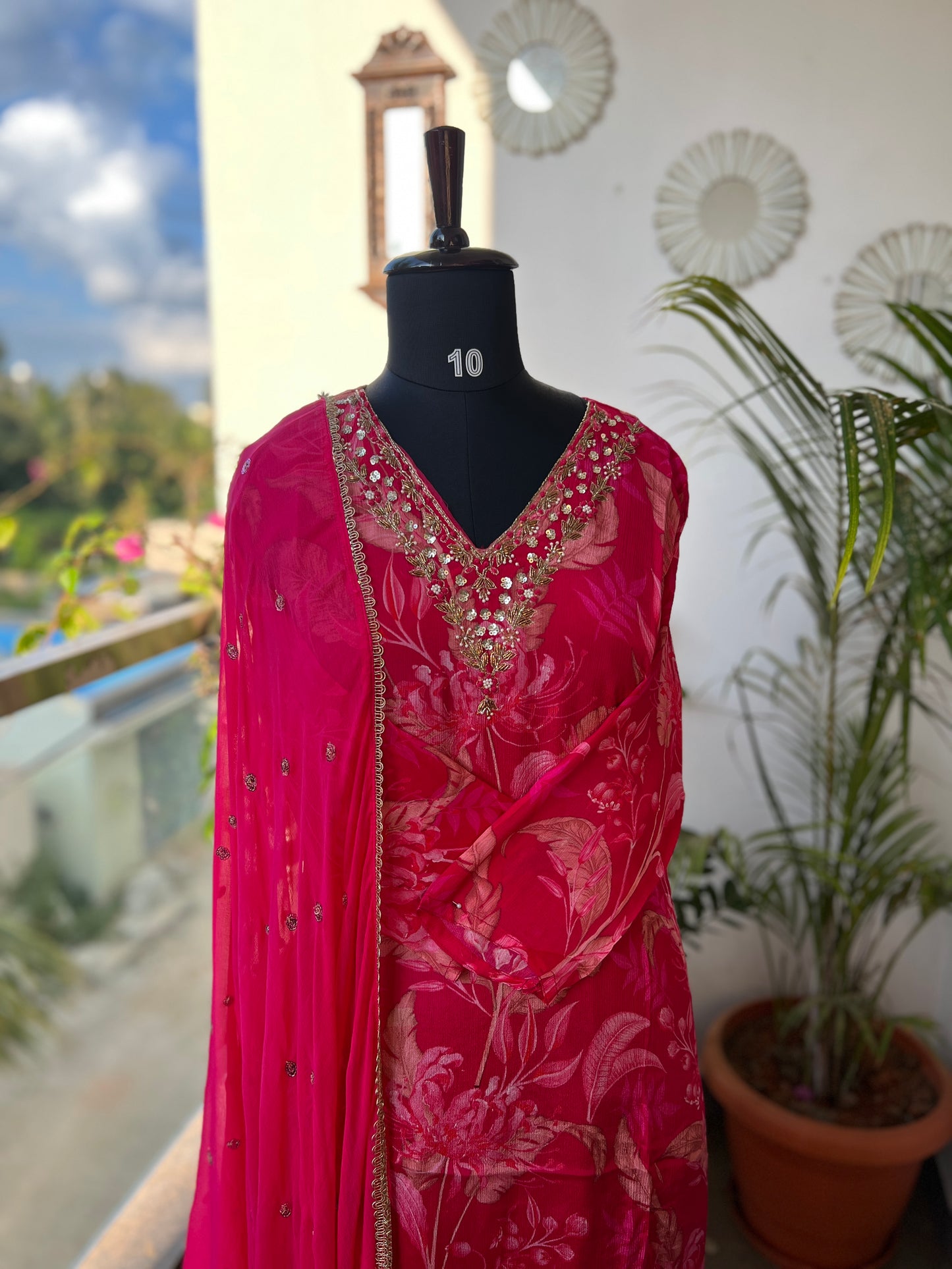 Raani Floral Chinnon Ready-to-Wear