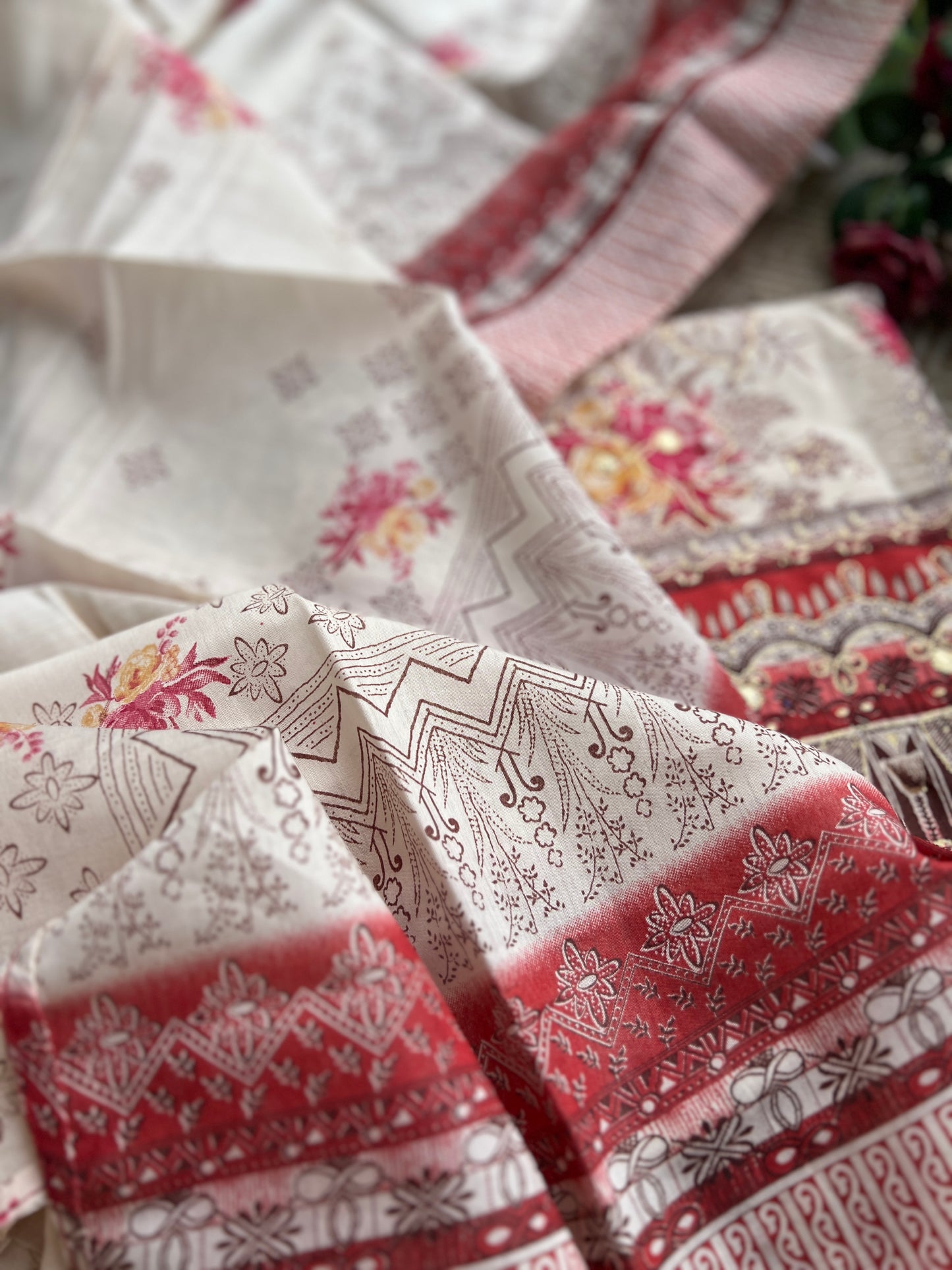 Royal Heritage Prints in Rich Festive Hues