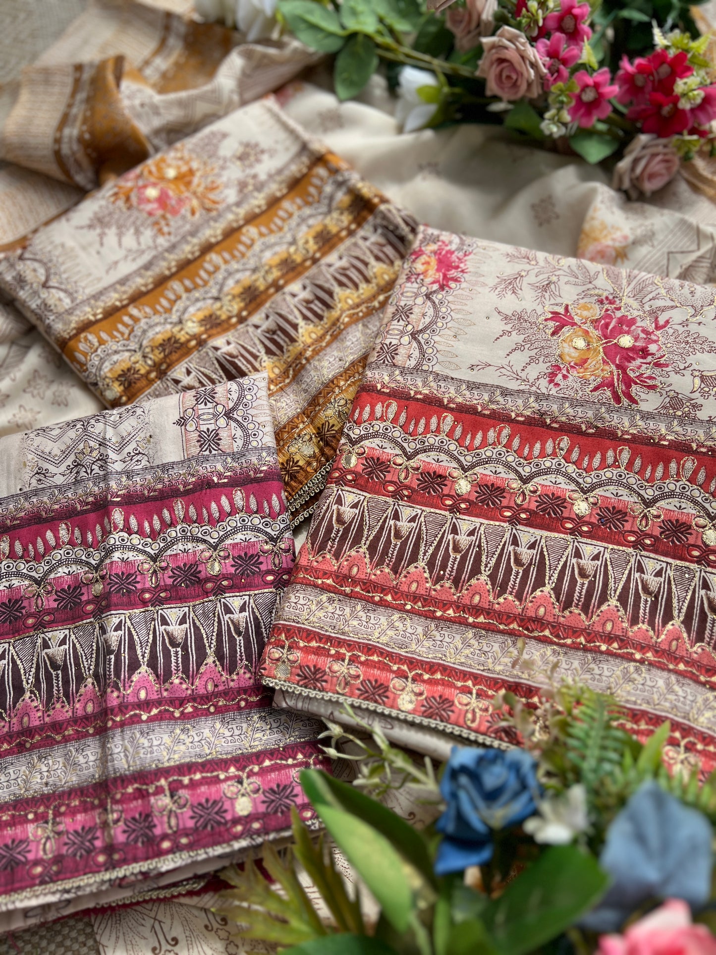 Royal Heritage Prints in Rich Festive Hues