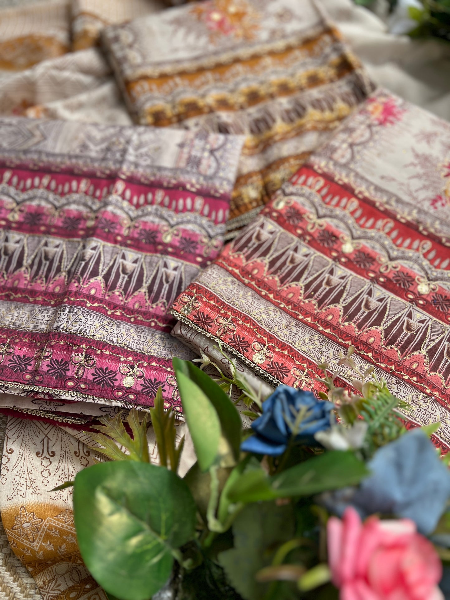 Royal Heritage Prints in Rich Festive Hues
