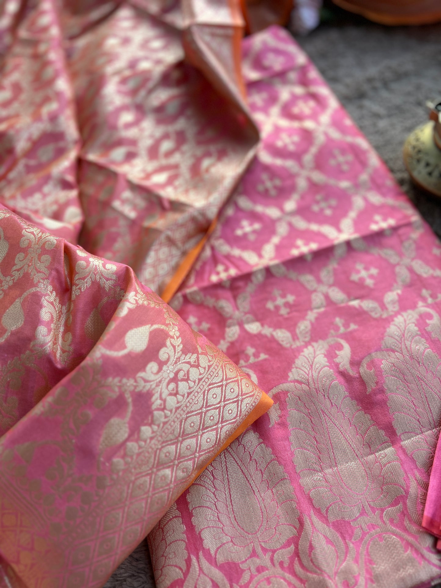 Royal Ombré Banarasi Kataan Silk Suit