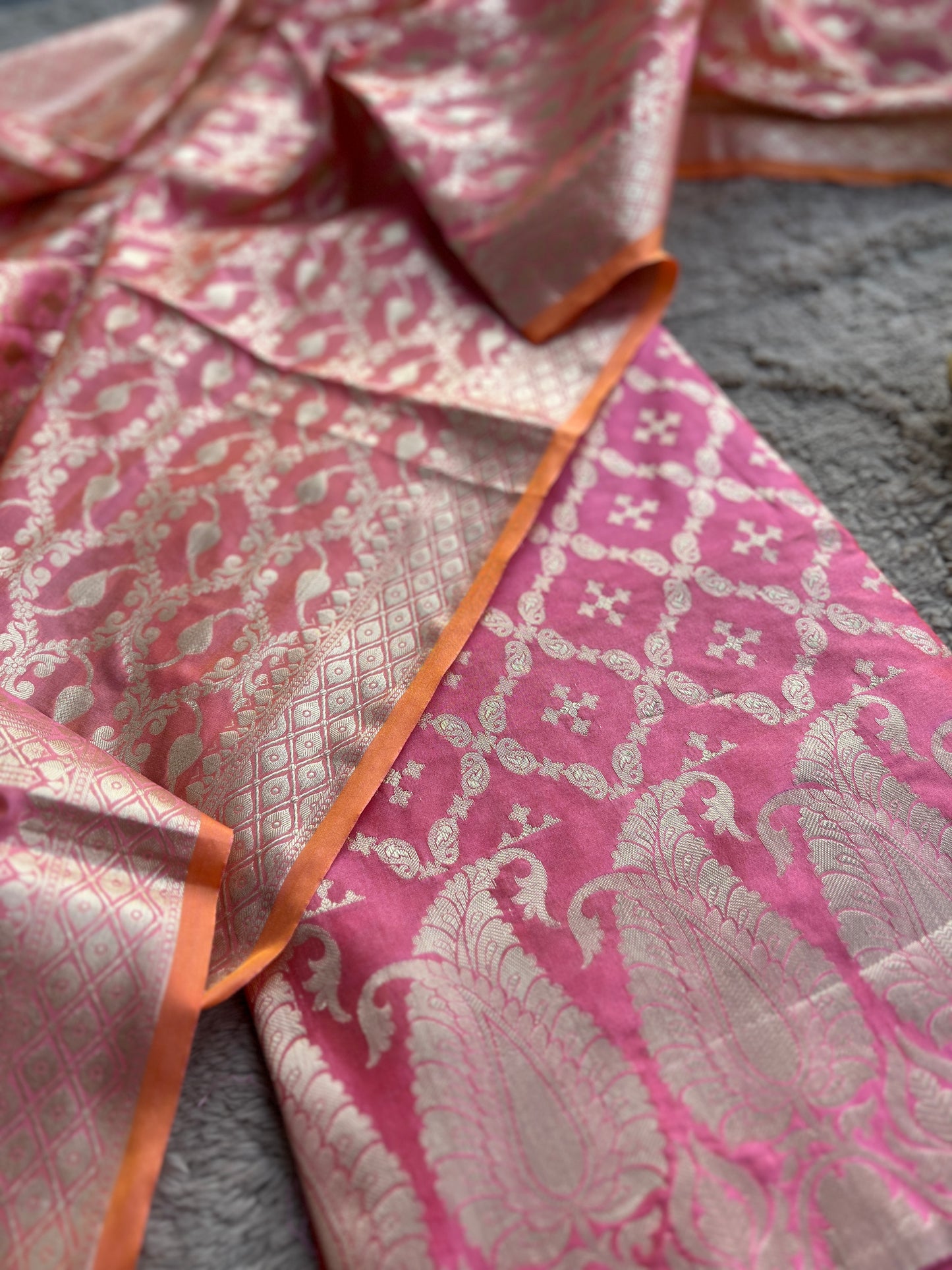 Royal Ombré Banarasi Kataan Silk Suit