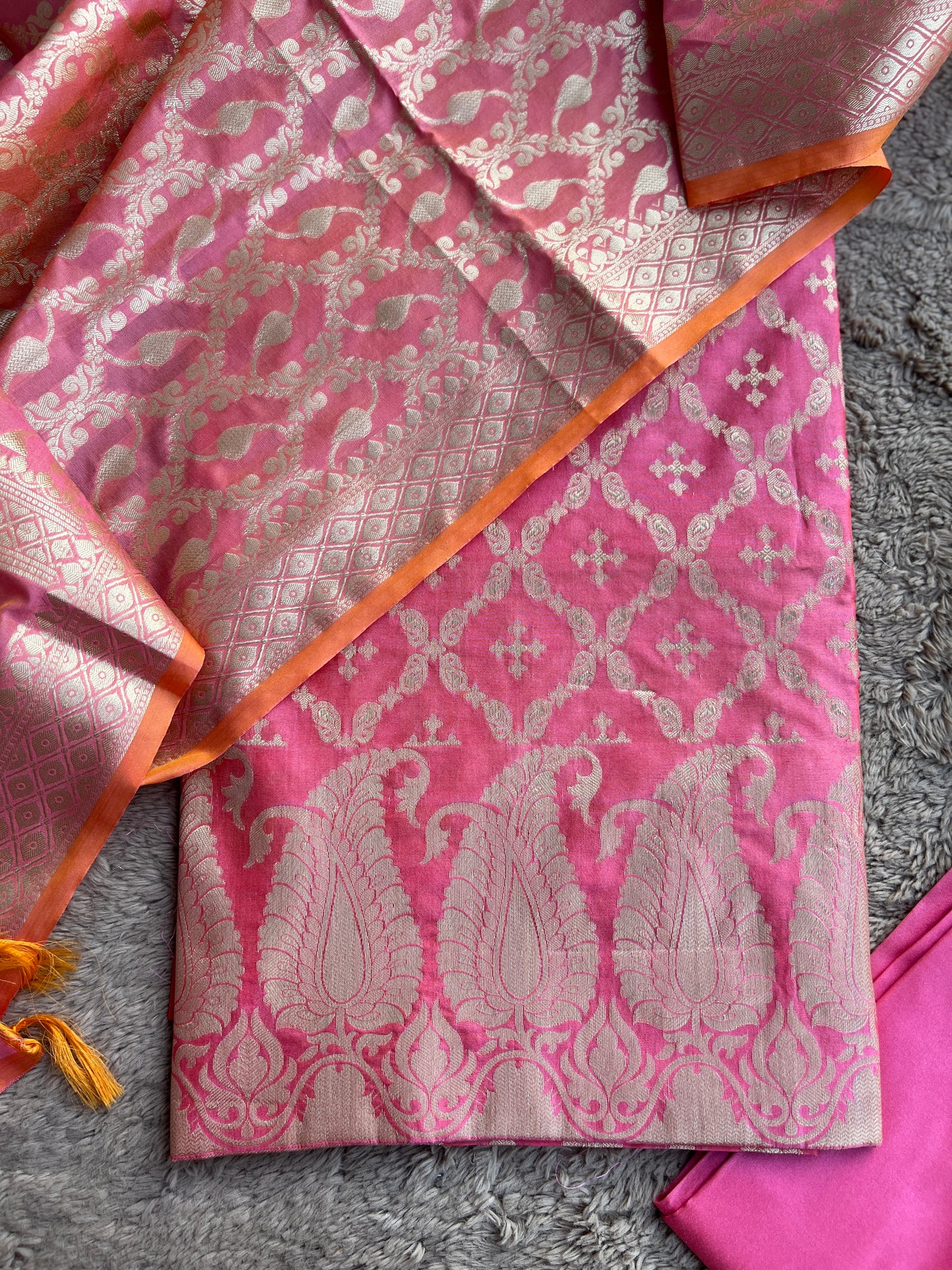 Royal Ombré Banarasi Kataan Silk Suit