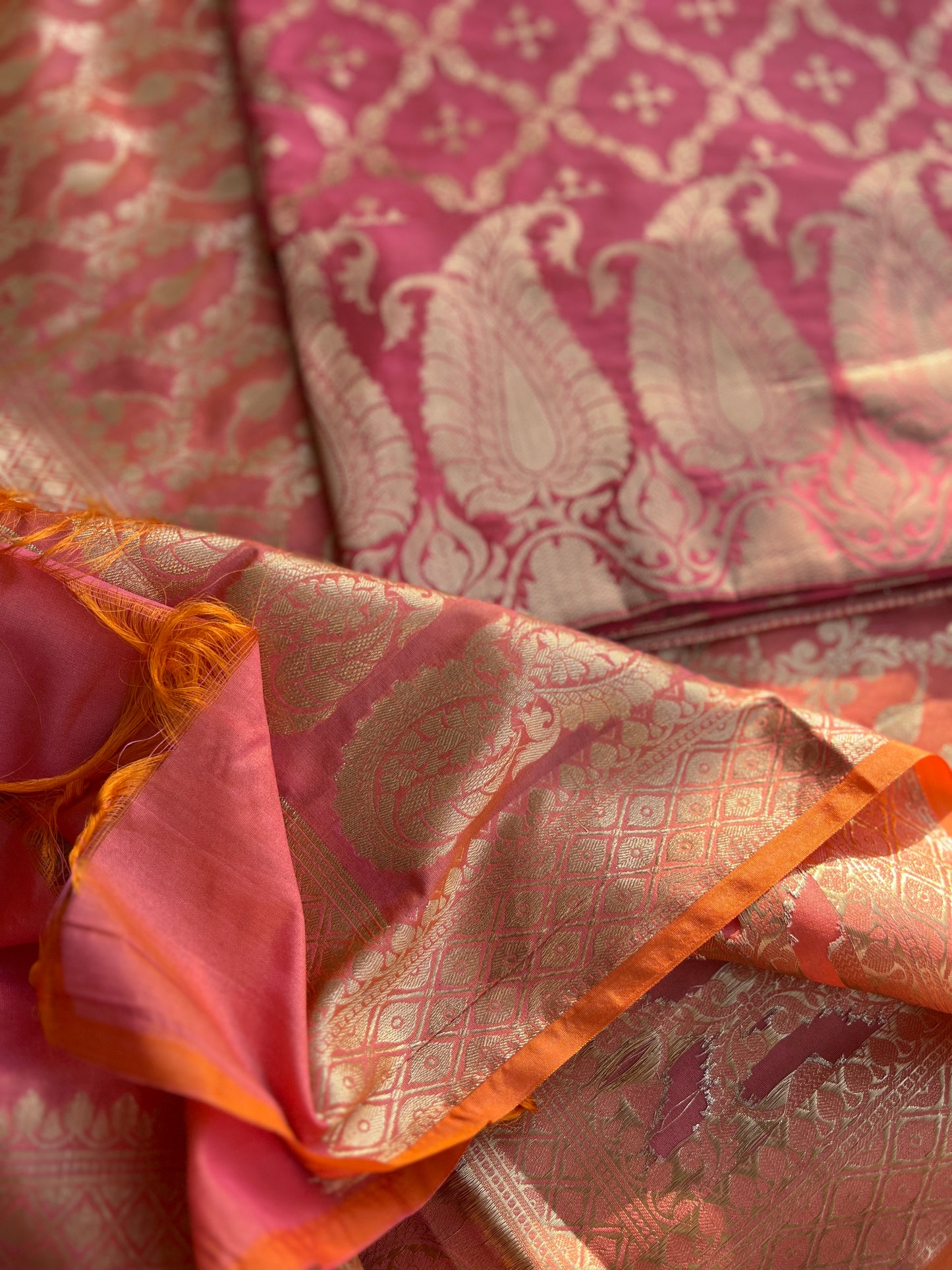 Royal Ombré Banarasi Kataan Silk Suit