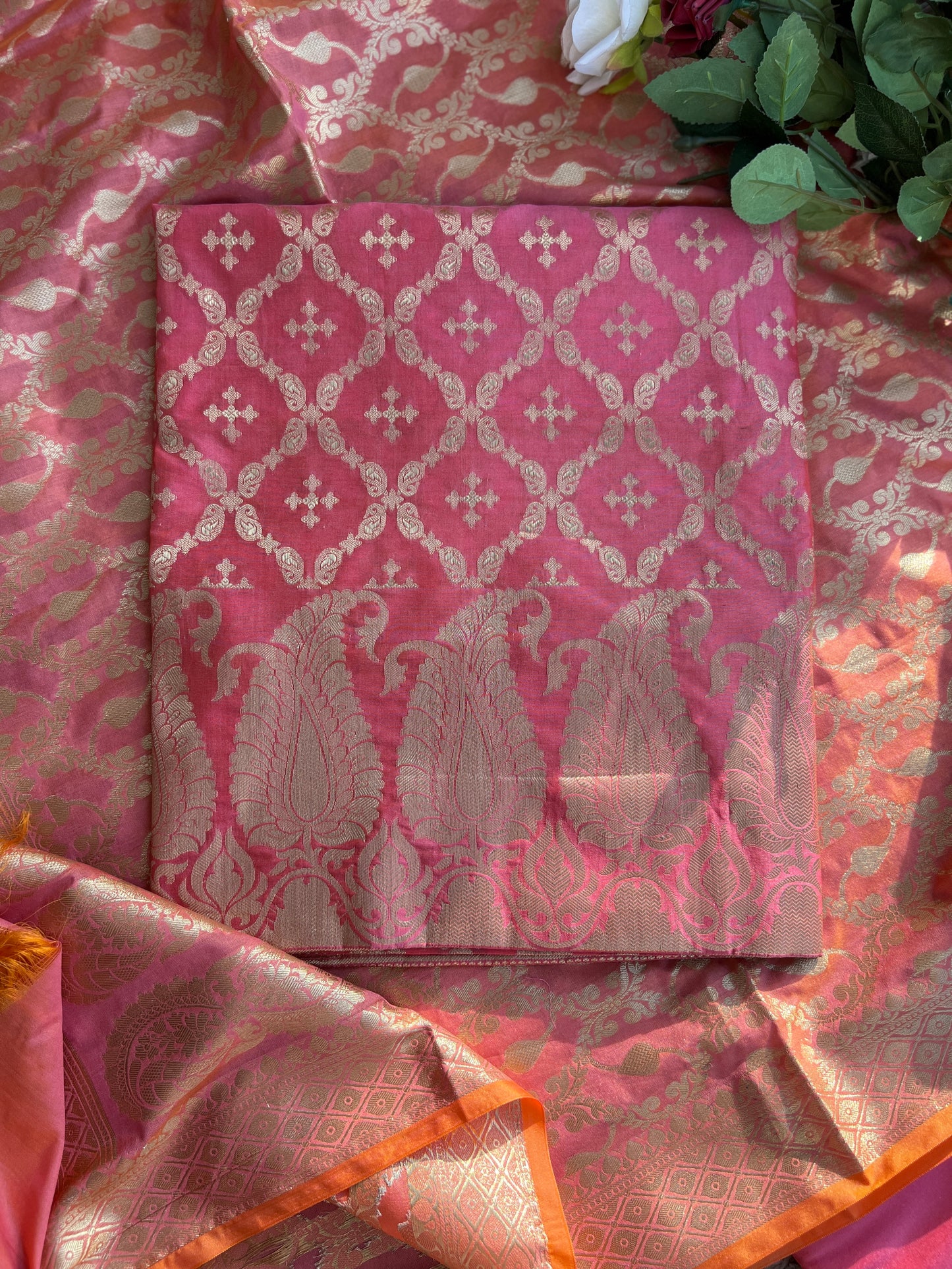 Royal Ombré Banarasi Kataan Silk Suit