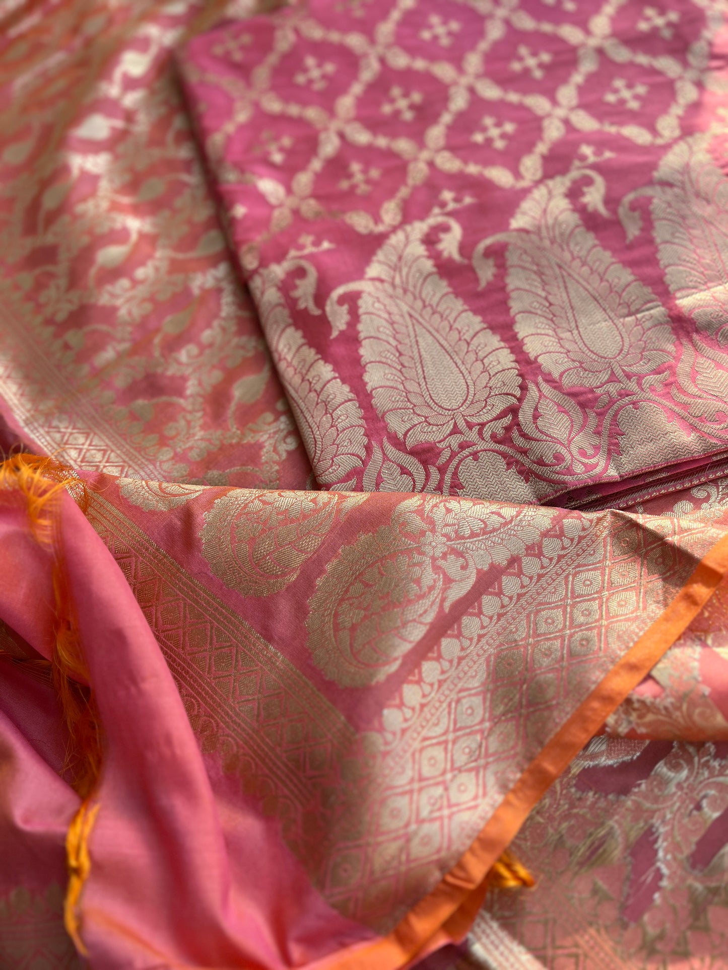Royal Ombré Banarasi Kataan Silk Suit