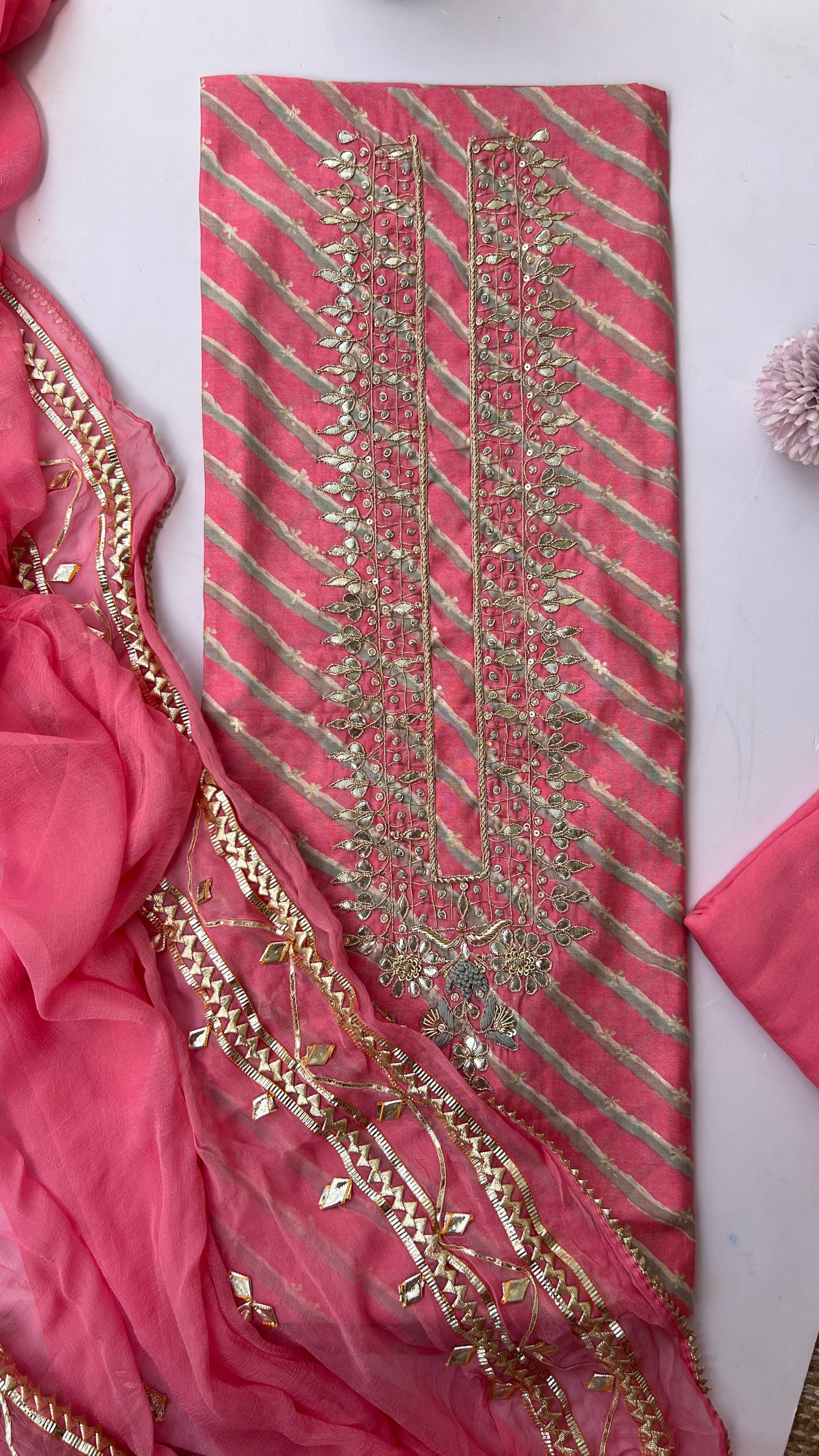 Petal Pink Laheriya