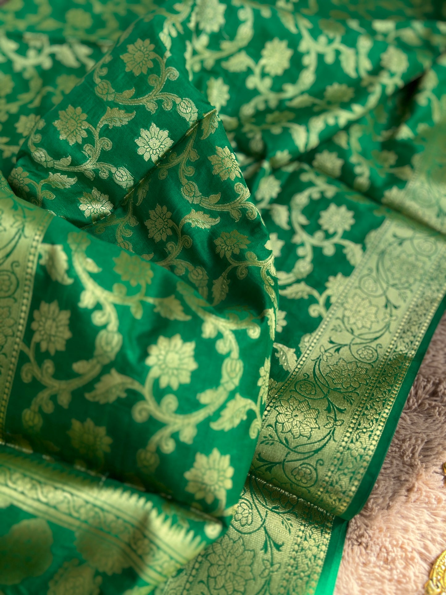 Timeless Plain Raw Silk Suit with Banarasi Dupatta