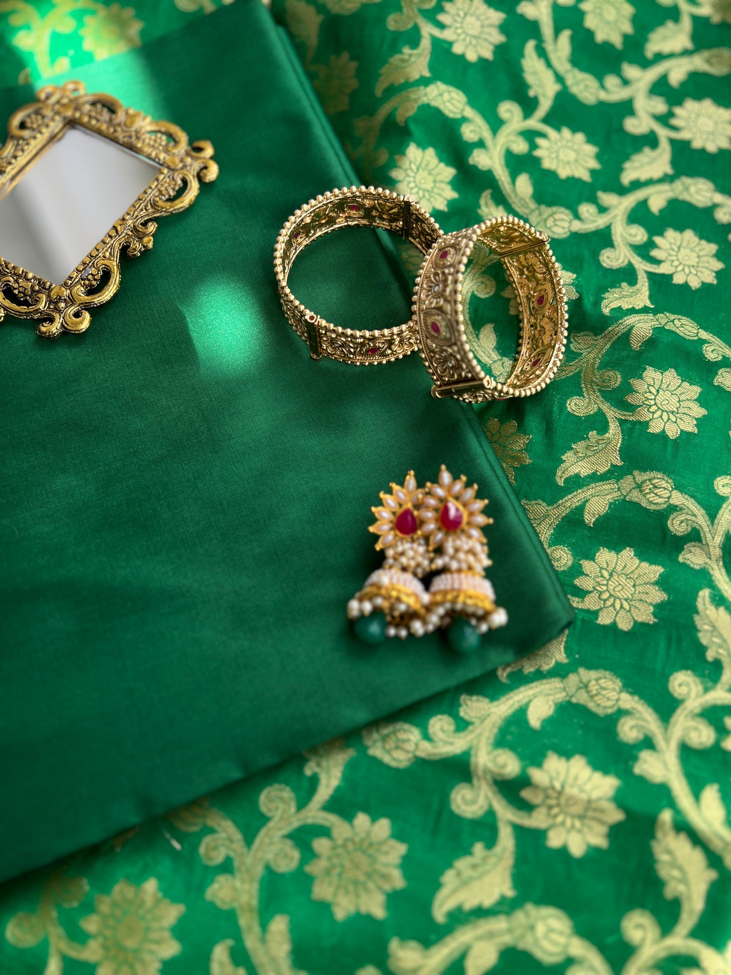 Timeless Plain Raw Silk Suit with Banarasi Dupatta