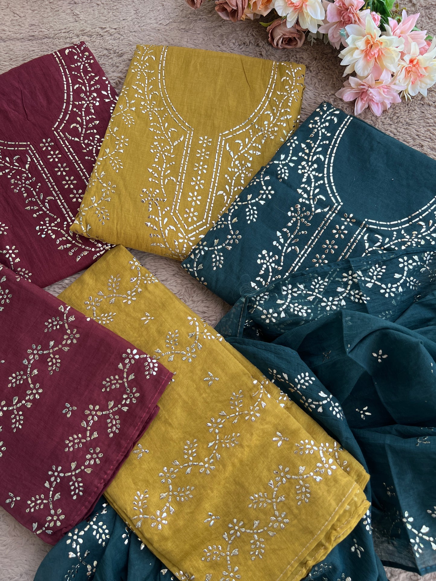Graceful Mal Chanderi with Timeless Mukesh Embroidery