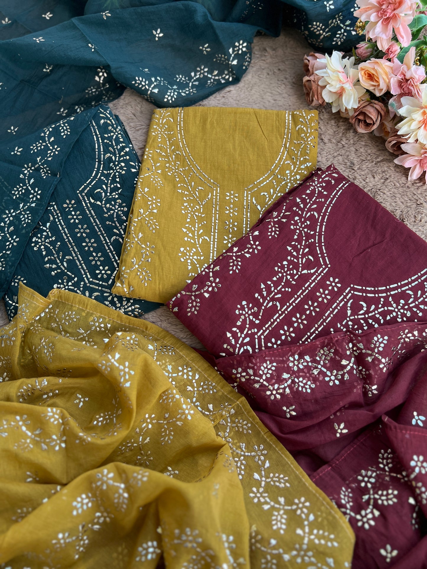 Graceful Mal Chanderi with Timeless Mukesh Embroidery
