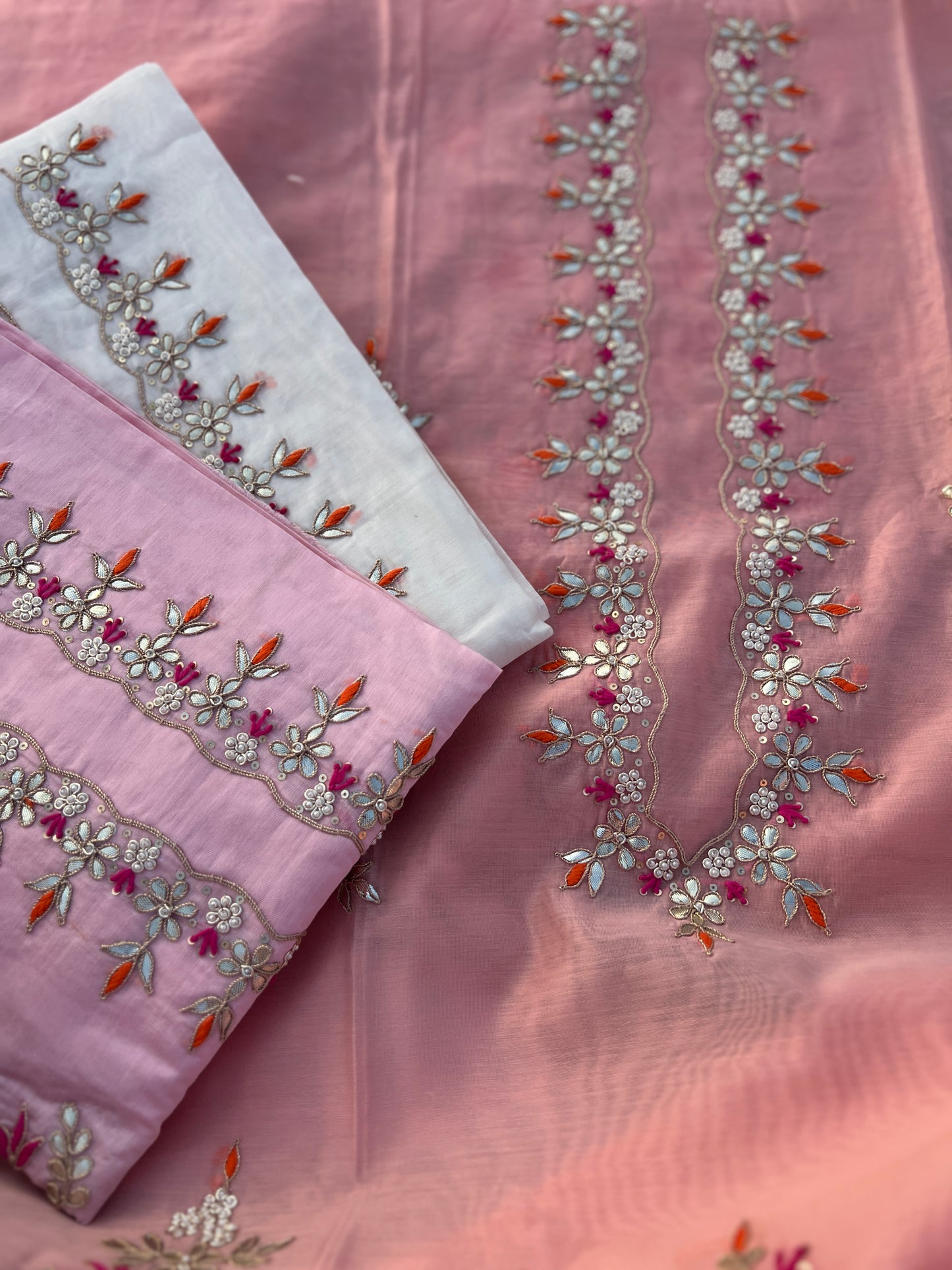 Royal Chanderi Silk with Intricate Hand Embroidery