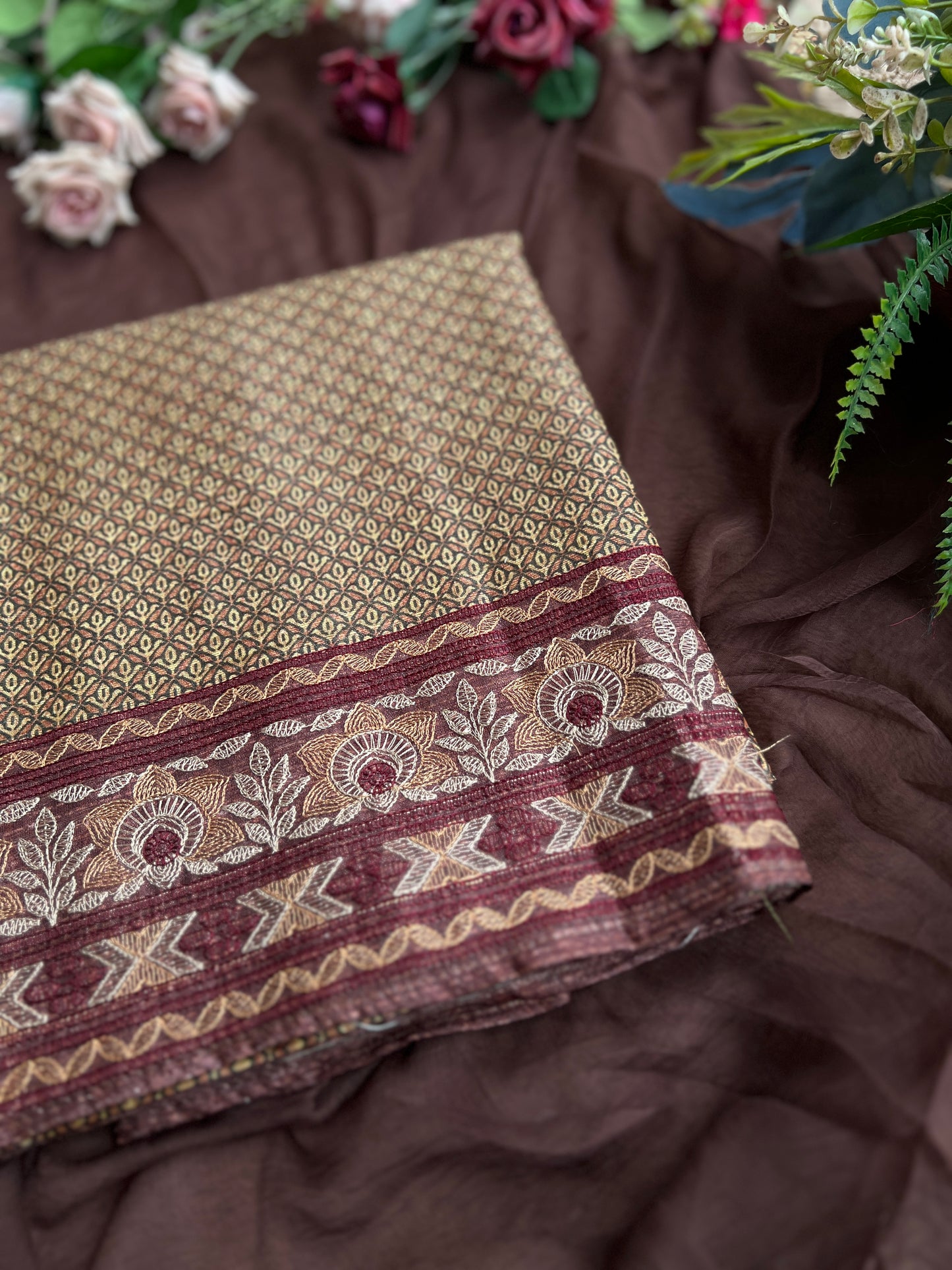Exquisite Ivory Embroidered Salwar Suit