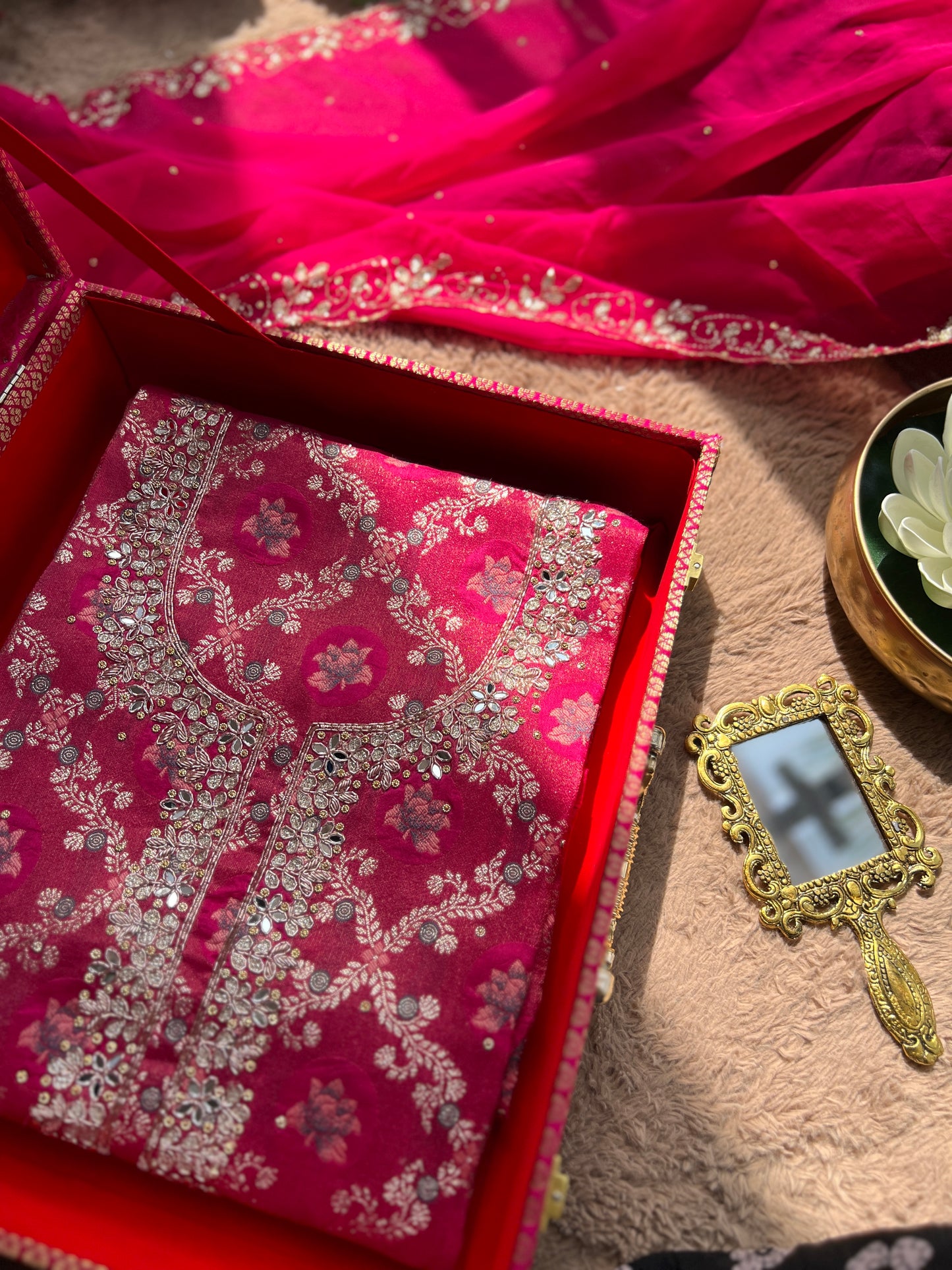 Rani Brocade Banarasi