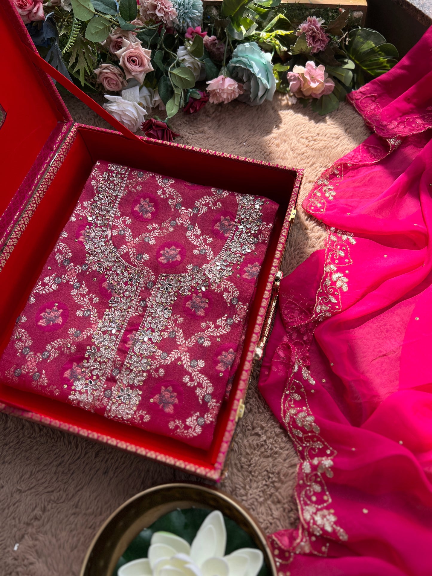 Rani Brocade Banarasi