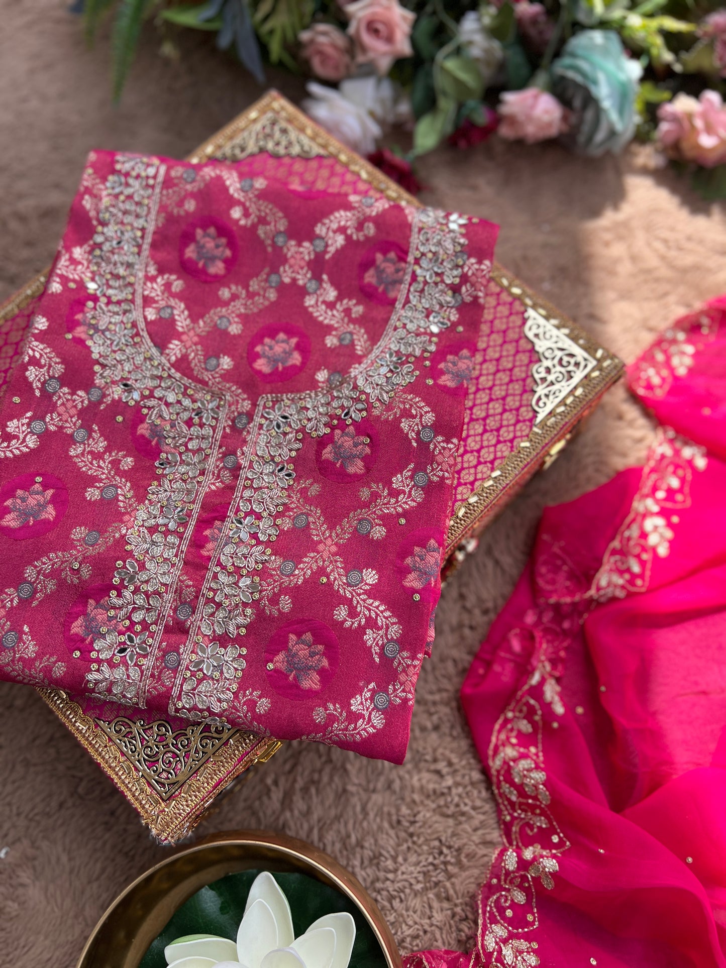 Rani Brocade Banarasi