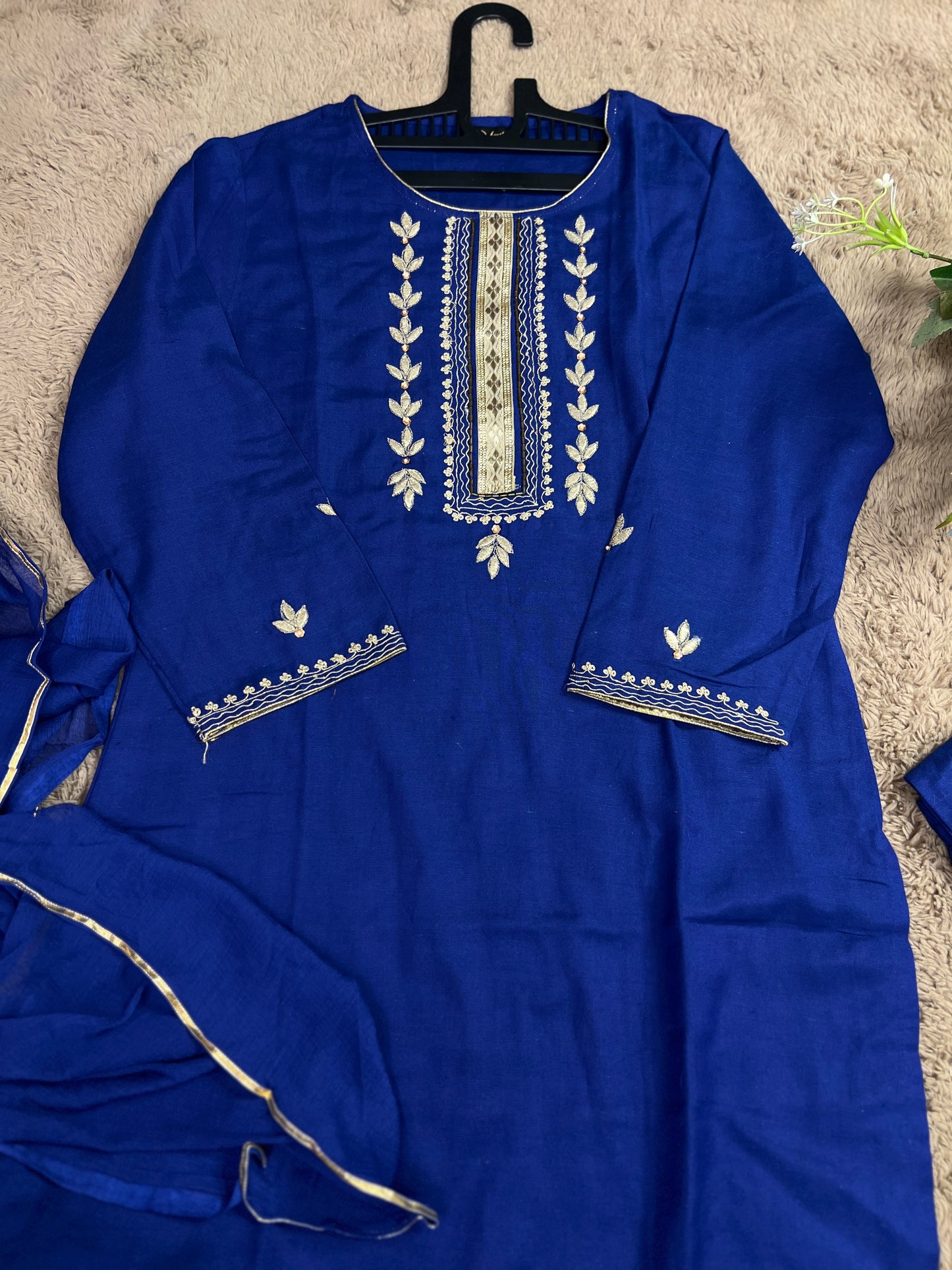 Blue Ready to wear Salwar suit