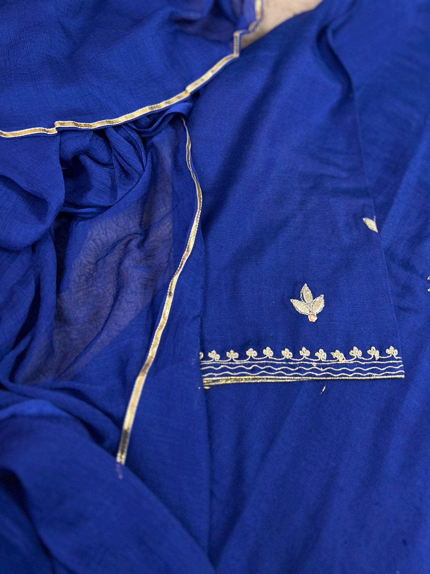 Blue Ready to wear Salwar suit