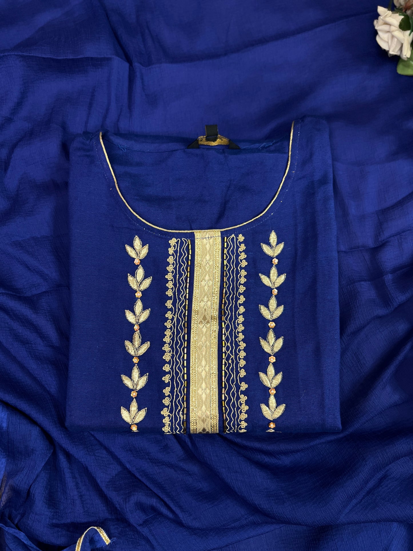 Blue Ready to wear Salwar suit