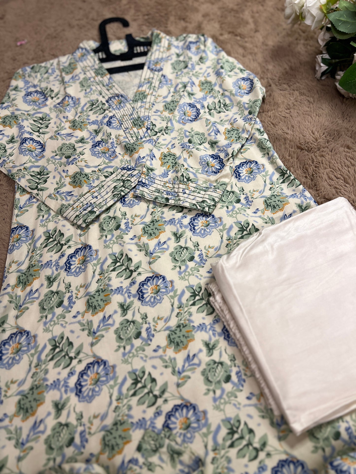 Printed Cotton Co-ord Set