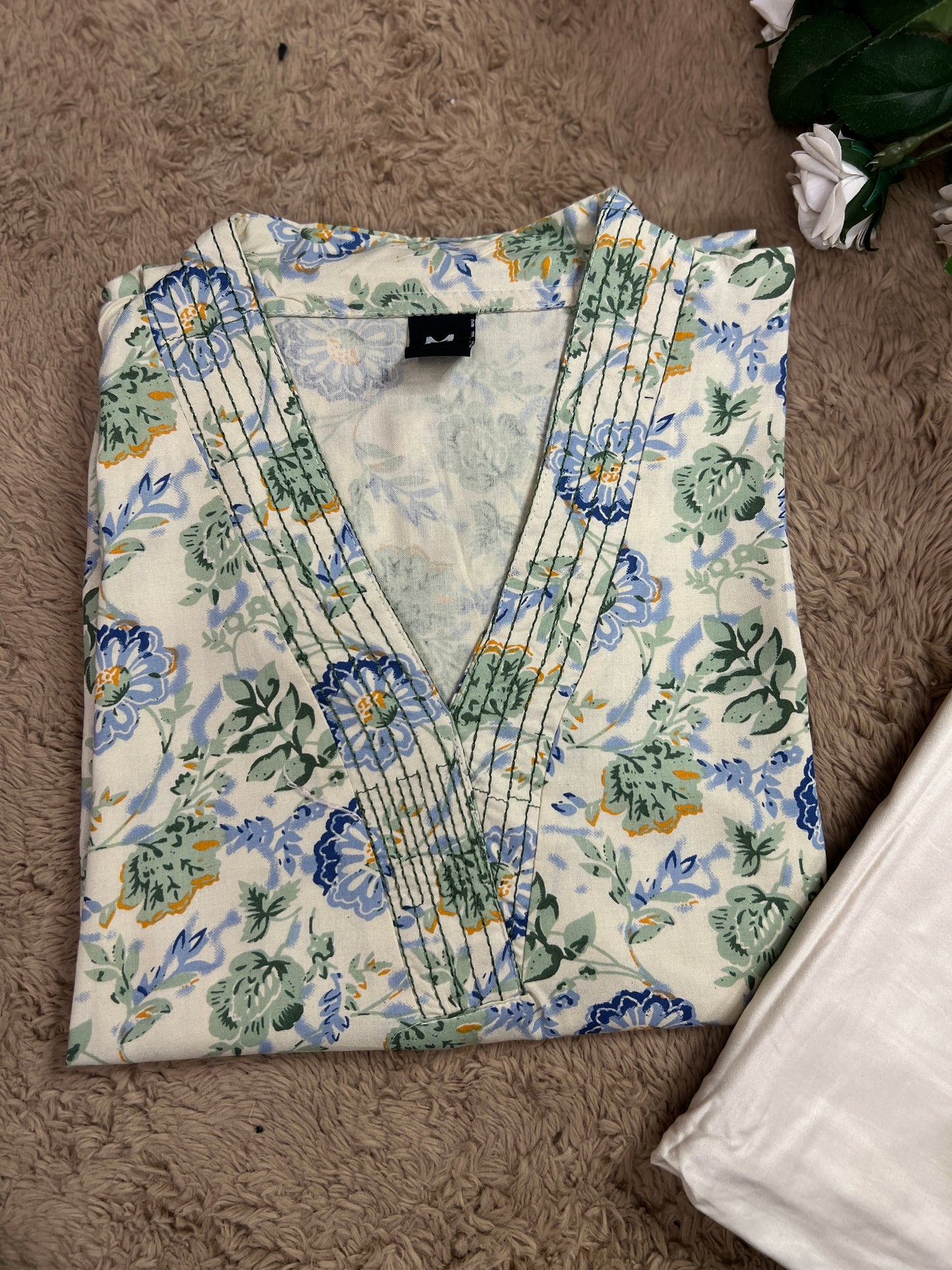 Printed Cotton Co-ord Set