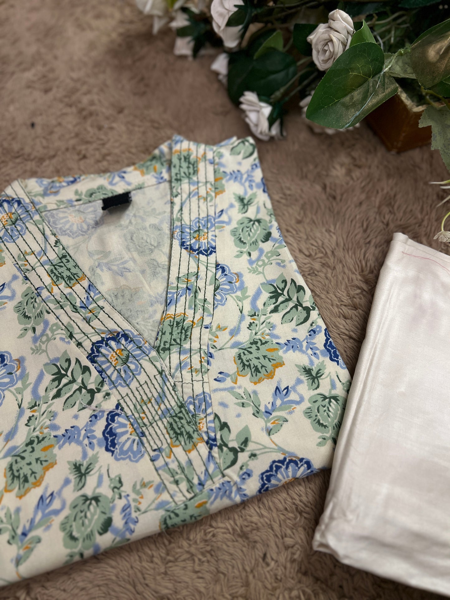 Printed Cotton Co-ord Set
