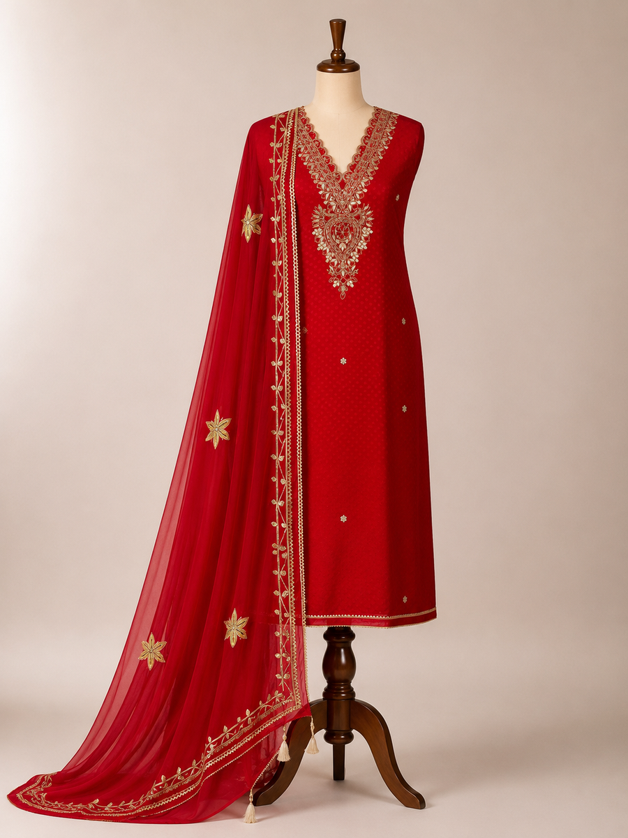 V-Neck Red Gotaphool