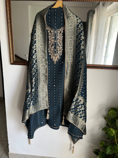 Artisan  Handloom Hand Work Suit