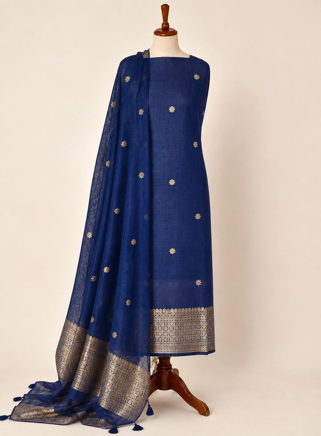 Jamdani Elegance Suit Set