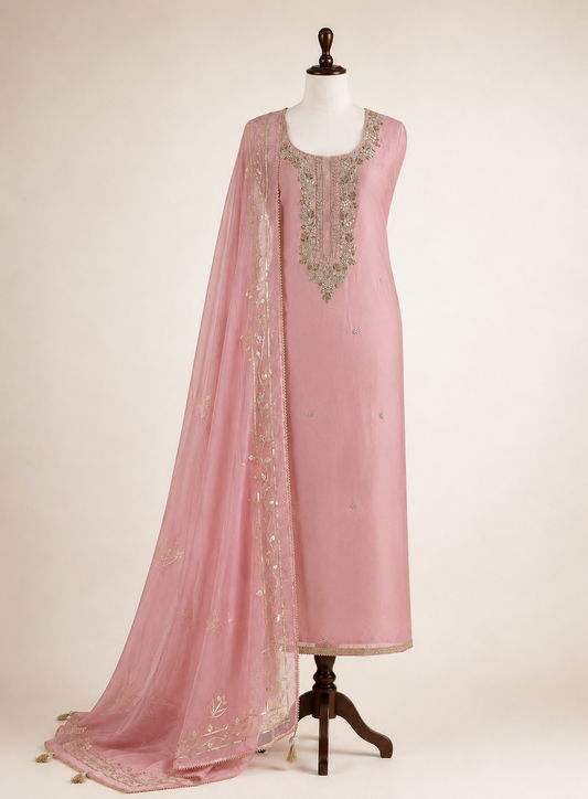 Lavender  Gota Patti Embellishments
