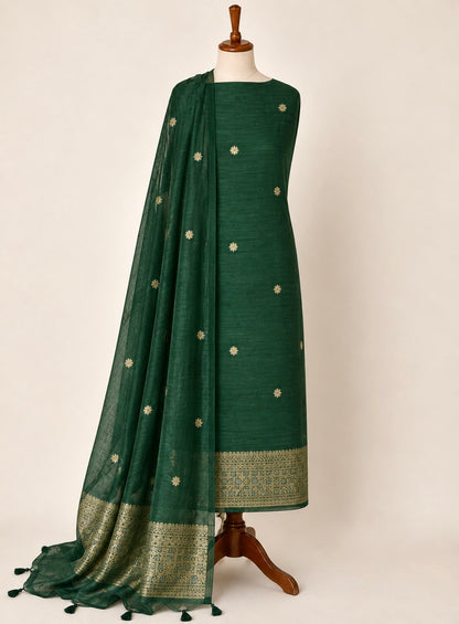 Jamdani Elegance Suit Set