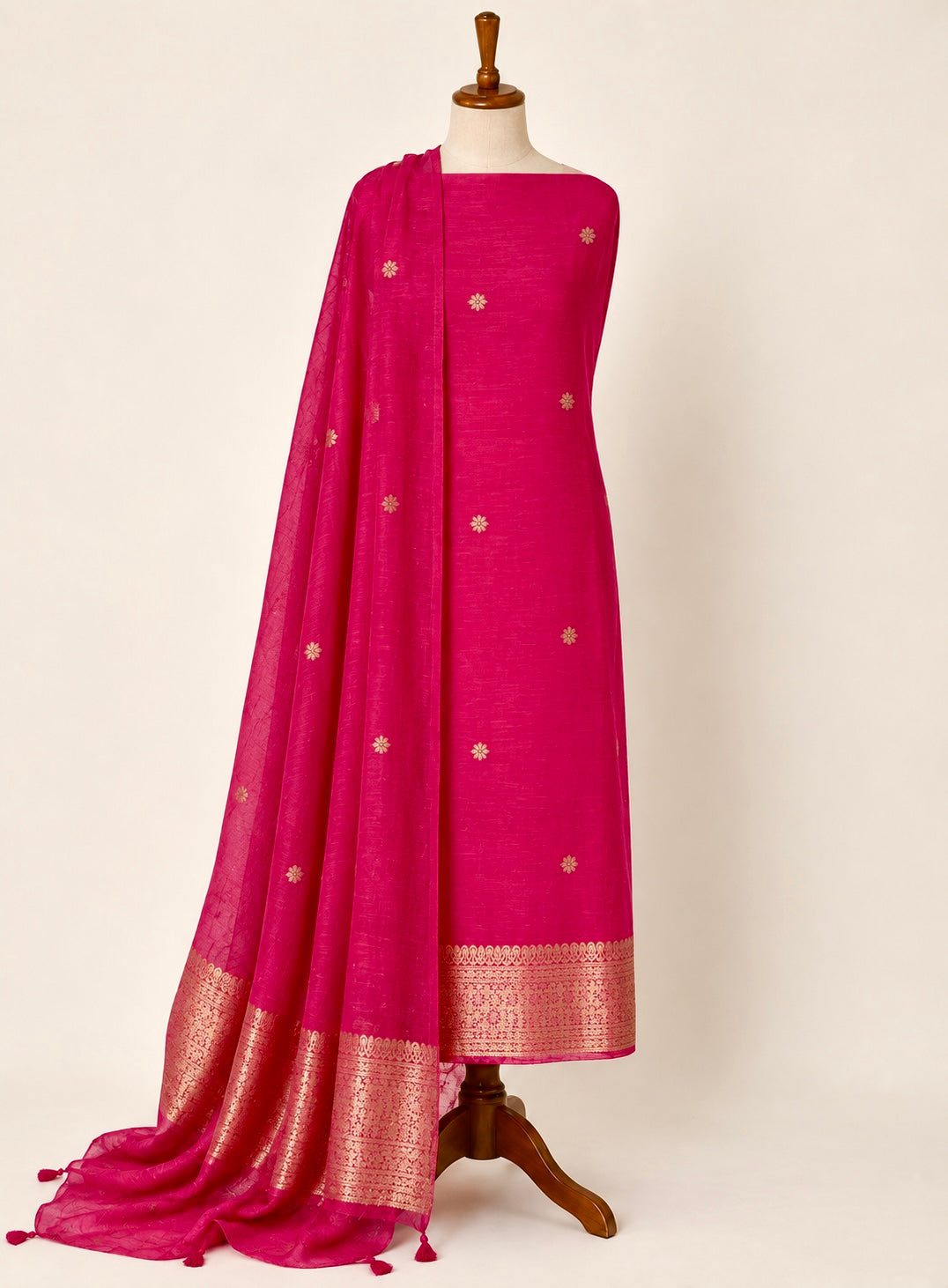 Jamdani Elegance Suit Set