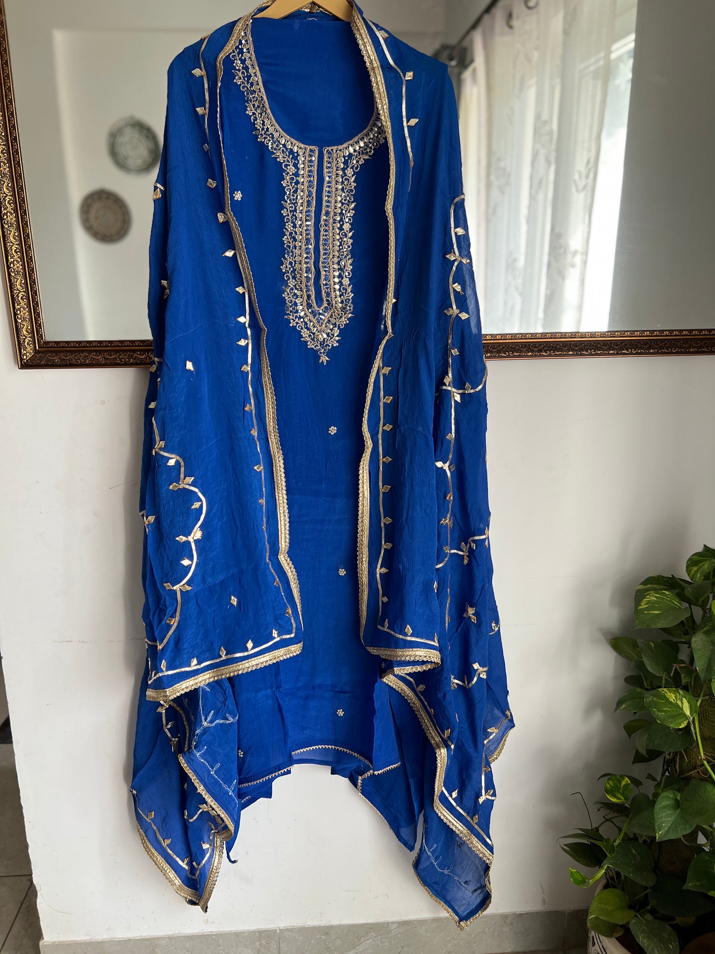 Indigo Chinnon Handwork Gotajaal