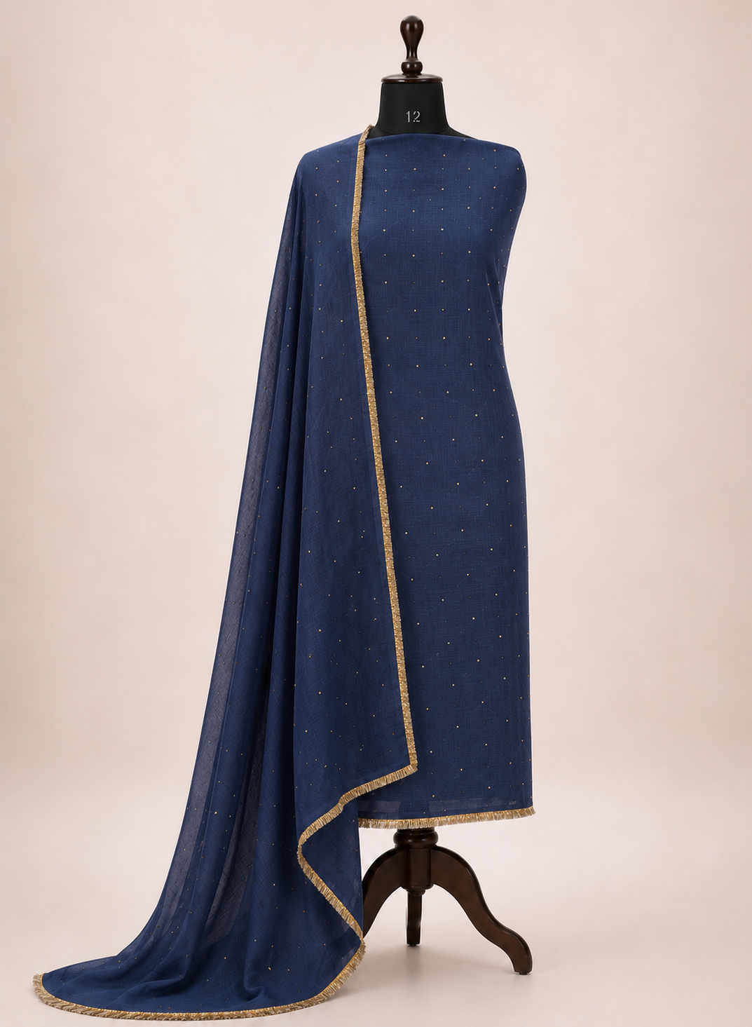 Kota Doriya Mukesh Work Unstitched Sui