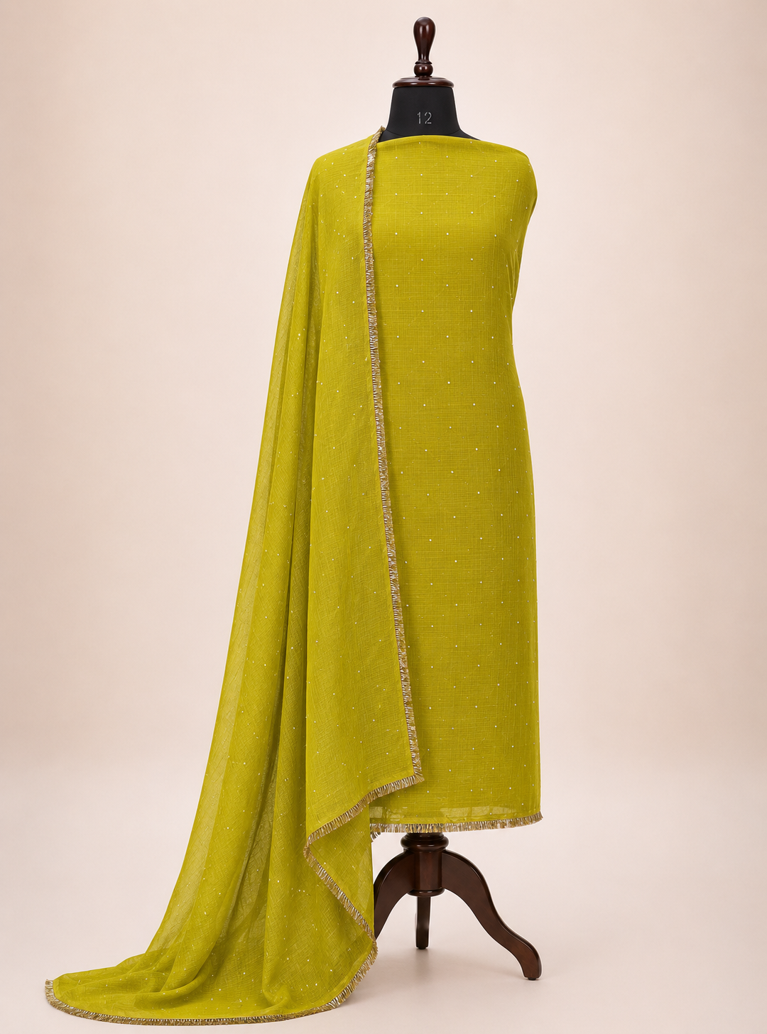 Kota Doriya Mukesh Work Unstitched Sui