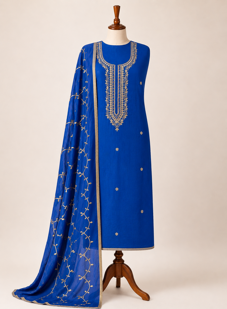Indigo Chinnon Handwork Gotajaal