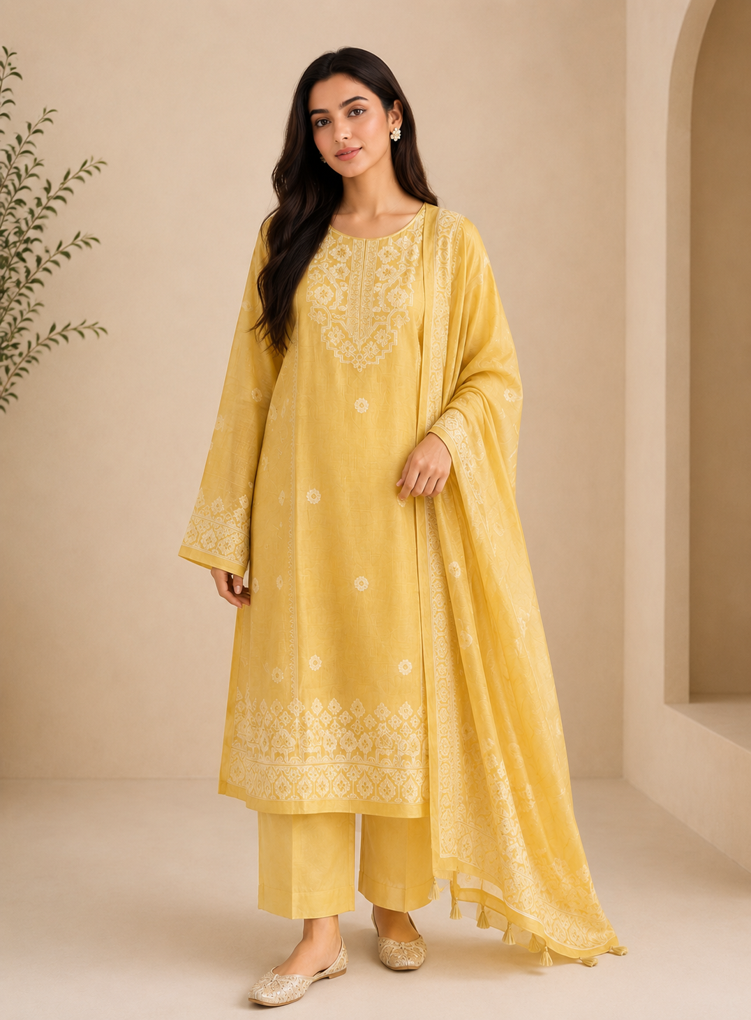 Handwoven Jamdani Elegance