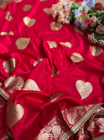 Festive Red Charm with Exquisite Handwork