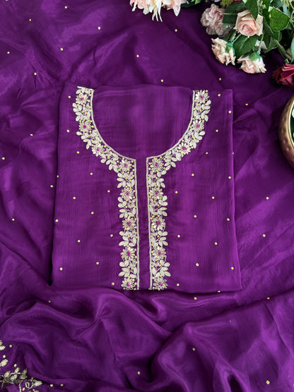 Royal Purple Grace – Chinnon Handcrafted Elegance d