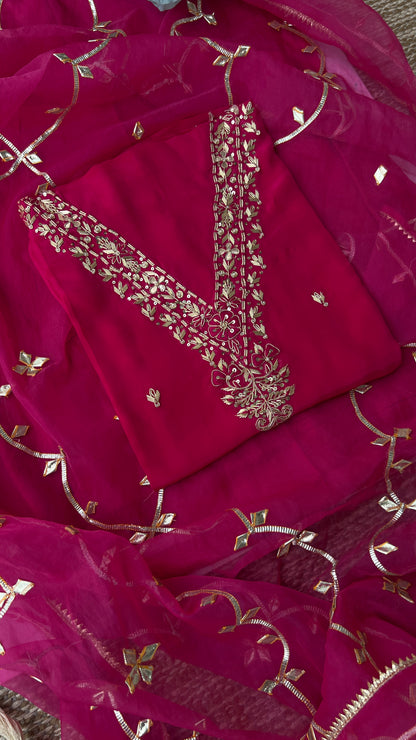 Hot Pink Gota-Jaal