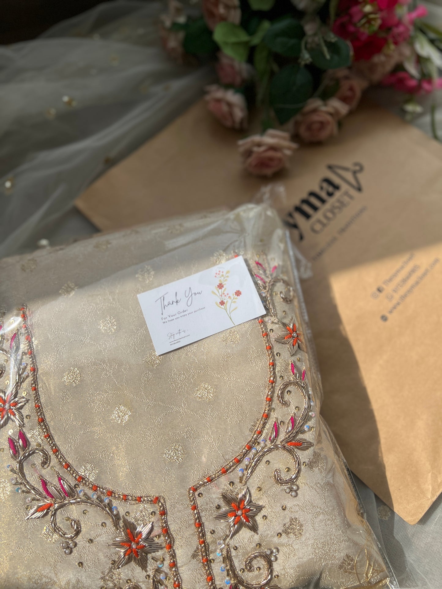 Karachi Printed Shimmer Silk semistiched  suit