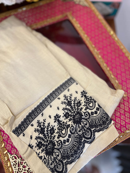 Elegant Crepe Pakistani Stitched Salwar Suit with Intricate Mirror Work